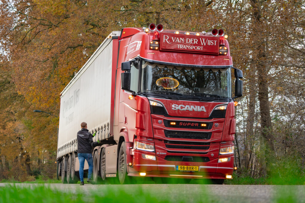 Reportage met Rick van der Wijst voor BIGtruck Magazine Fotoo:Jarno van den Noort